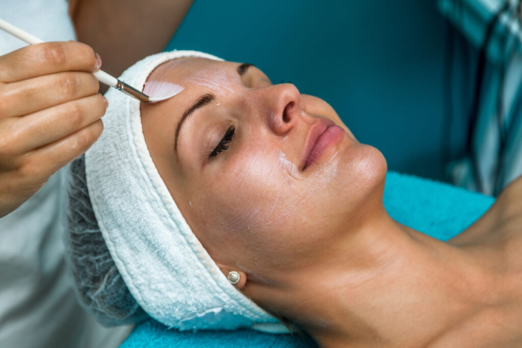 Girl taking medical grade skin care treatment| Advanced Care & Medspa | Lisle, IL