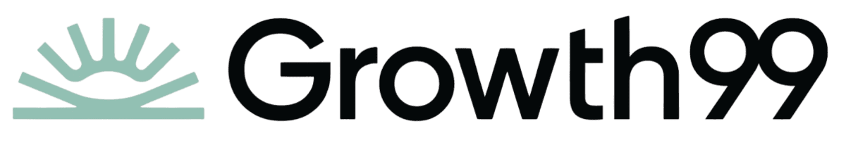 Growth99 logo | new black | Advanced Care & Medspa | Lisle, IL